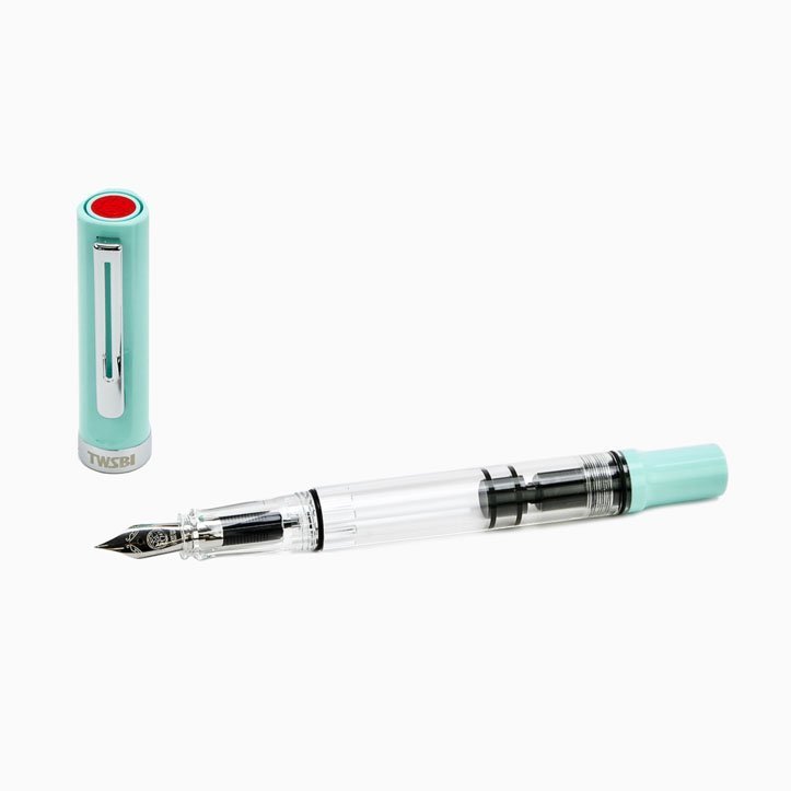 TWSBI ツイスビー ECO-T Coral エコ-T ミントブルー (F 細字)_画像1