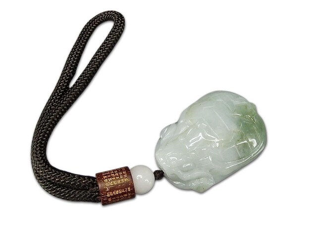 逸品一点物天然石本ひすい龍亀手彫り手把件握り石飾り大きいサイズ809