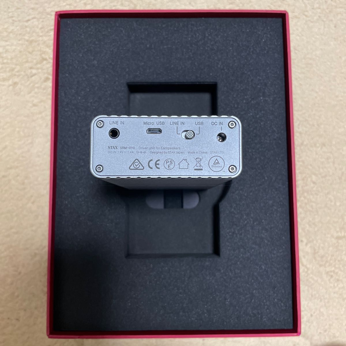 STAX スタックス SRM-D10 DAC搭載型イヤースピーカー専用ポータブルドライバーユニット