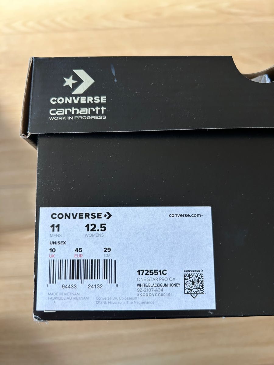 Converse Carhartt CONS One Star Pro WIP 未使用