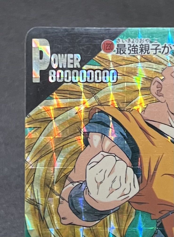 ☆ドラゴンボールZ カードダス No.1230 最強親子がすべての悪を ☆ドラゴンボールZ カードダス No.1230 最強親子がすべての悪を