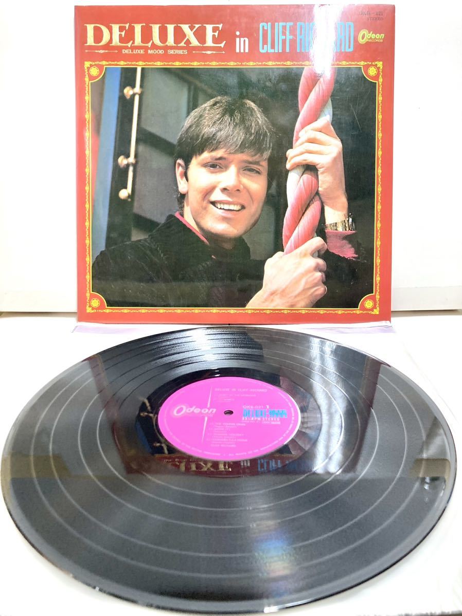 極美品 Deluxe in Cliff Richard クリフ・リチャード 【LPアナログレコード】_画像3