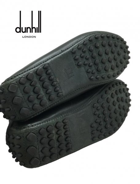 TK beautiful goods [ close year of model ] dunhill leather driving shoes leather shoes slip-on shoes Dunhill wonderful design!! 41