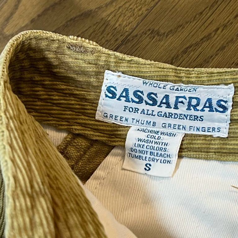 [ masterpiece ]SASSAFRASsasaflas four ru leaf pants corduroy FALL LEAF PANTS work pants shorts 