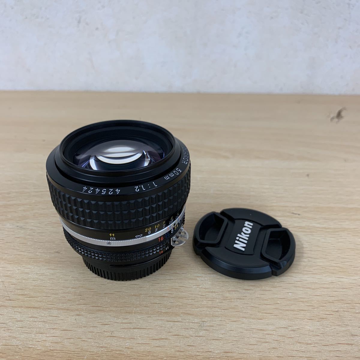 今季ブランド Ai-S Nikon ニコン 美品 NIKKOR 単焦点レンズ F1.2 50mm