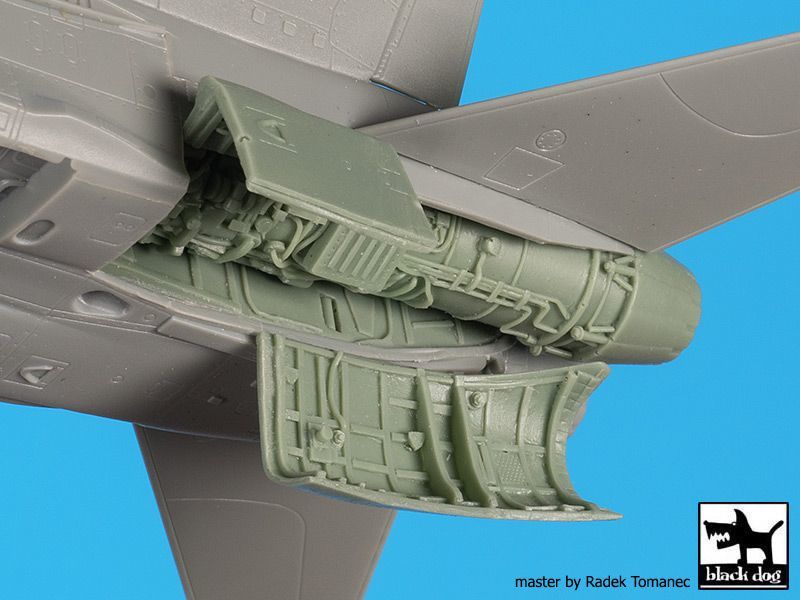 ◆◇ブラックドッグ【A72092】1/72 F-18ホーネット用エンジン（アカデミー用）◇◆　_画像5