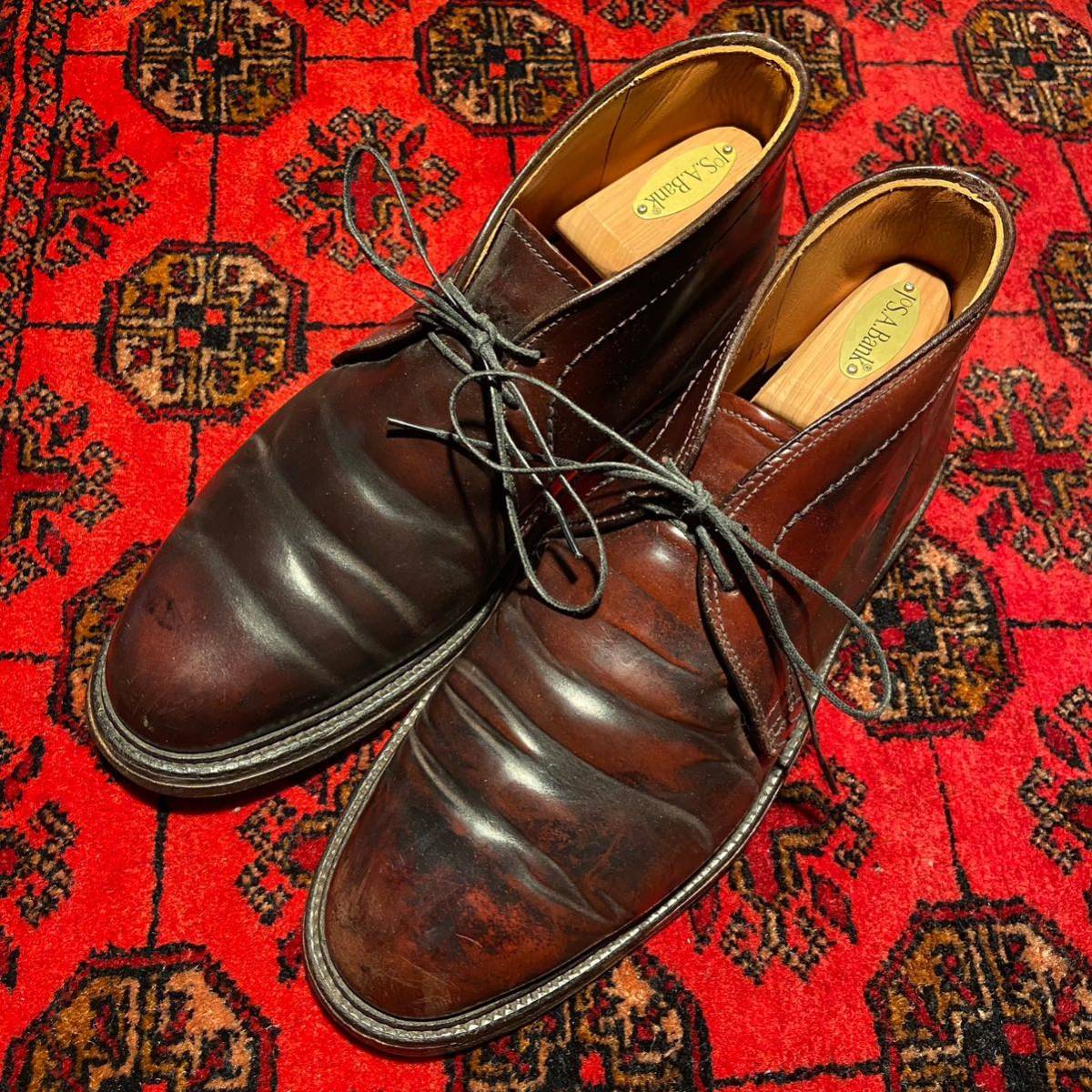 ALDEN CODVAN LEATHER PLACE CHUKKA BOOTS/オールデンコードヴァン