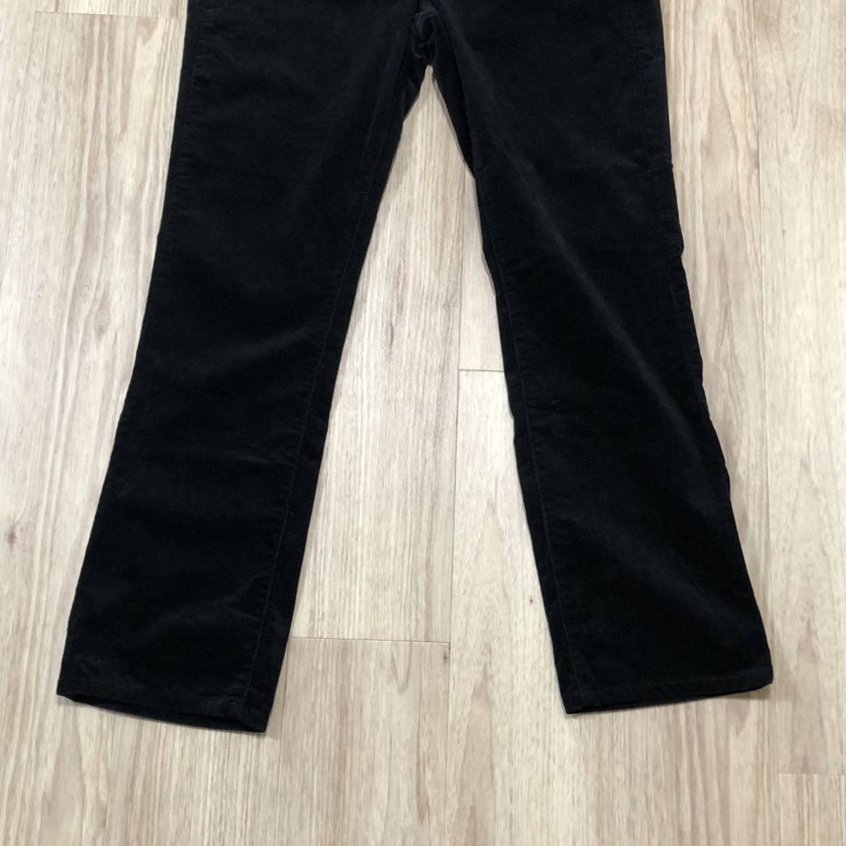 LRL LAUREN JEANS CO RALPH LAUREN黒コーデュロイパンツ LRL LAUREN JEANS CO RALPH LAUREN黒コーデュロイパンツ