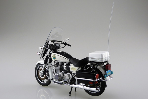 アオシマ 1/12 ザ・バイク No.059 カワサキ KZ1000P ポリス1000 '82 プラモデル　送料無料_画像3