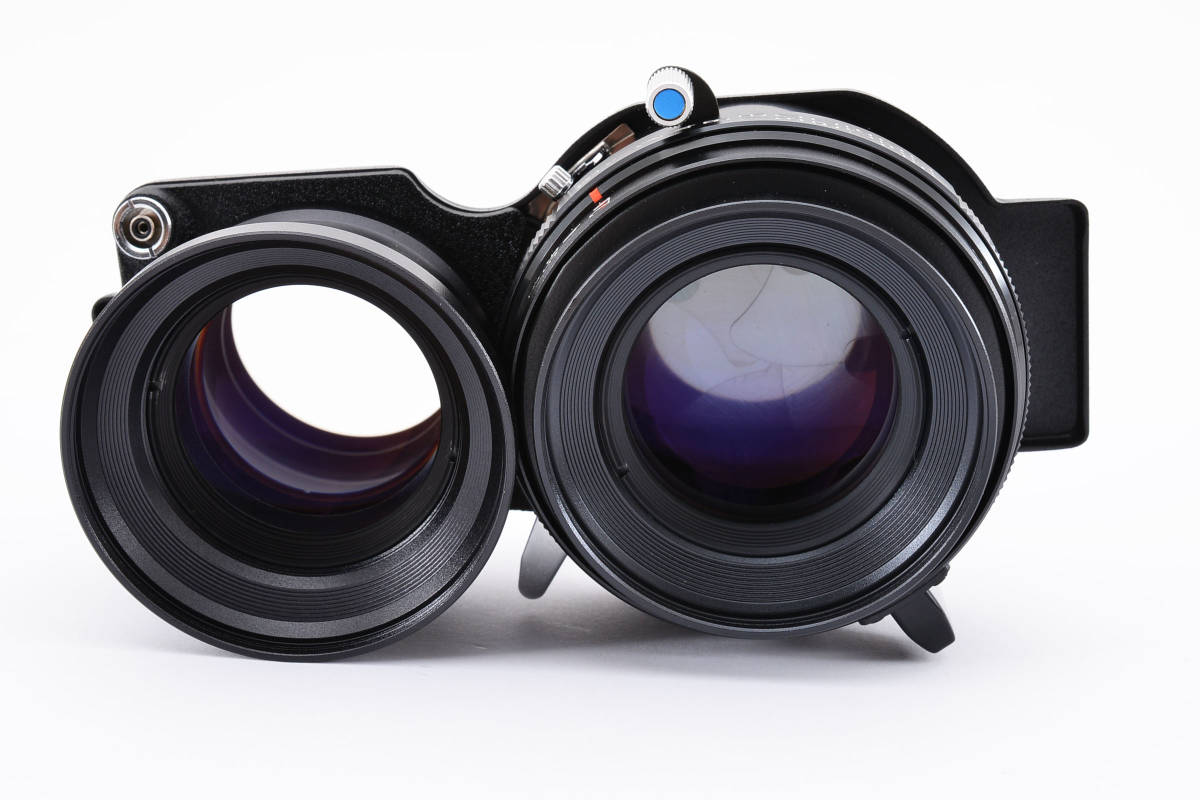 極美品 Mamiya Sekor 80mm F/2.8 Blue Dot TLR 二眼レフ レンズ C220 C330用 フィルター付き ブルードット マミヤ 074_画像2