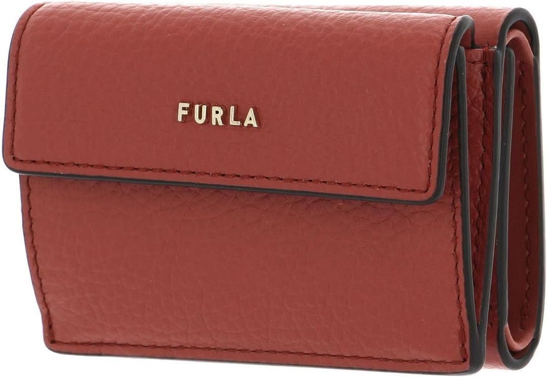 タイムセール＼(^o^)／新品未使用品　フルラ   FURLA 折り財布　ミニ財布　ブラウン　茶色