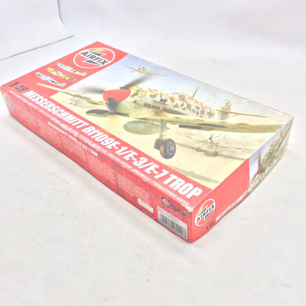 ☆ AIRFIX MESSERSCHMITT Bf09E-1/E-3/E-7 TROP 1/48 戦闘機 デカール プラモデル ホビー コレクション 中古現状品 ☆N80317_画像6