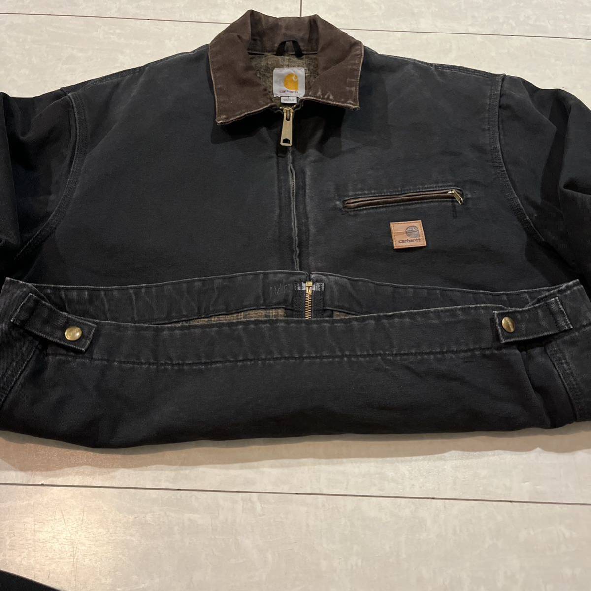 美品 Lサイズ carhartt メキシコ製 デトロイト ジャケット ワーク