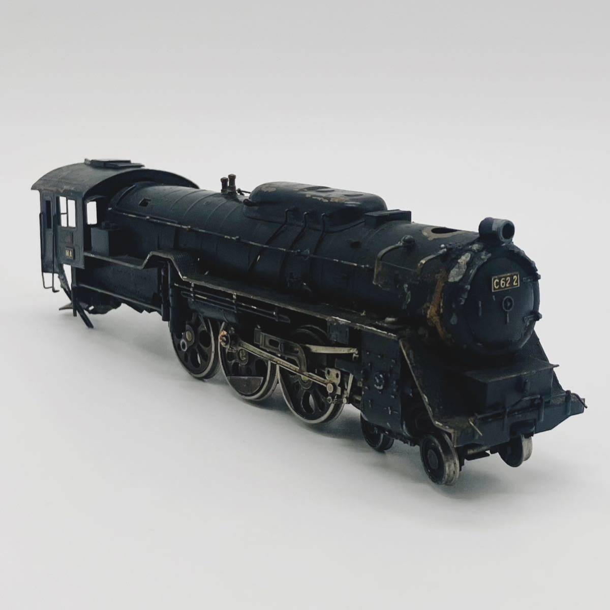 メーカー不明 HOゲージ C62 2 蒸気機関車 現状品　真鍮製_画像1