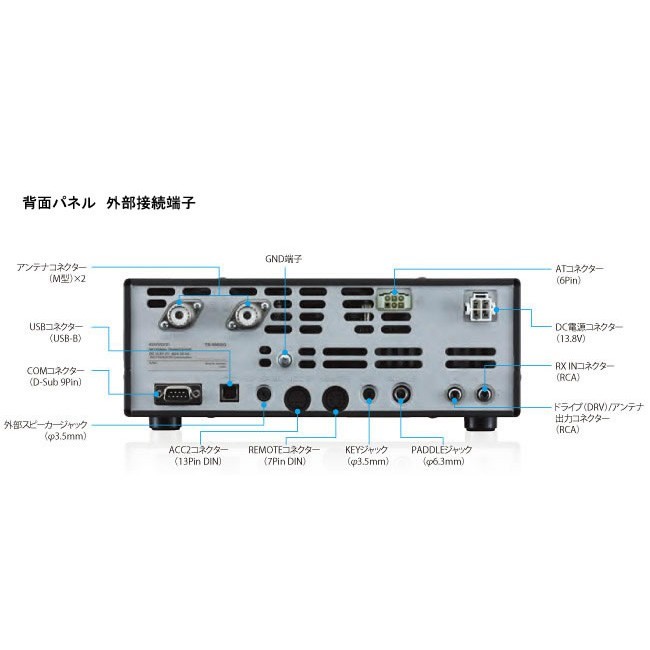  радиолюбительская связь TS-590SG Kenwood HF/50M Hz диапазон приемопередатчик мощность :100W