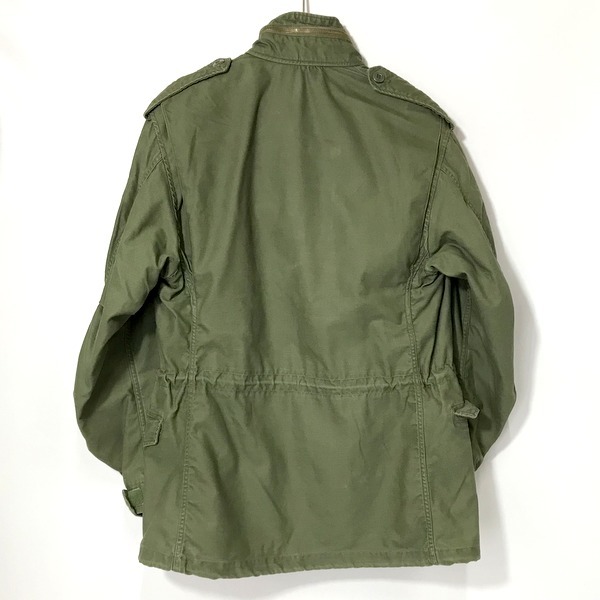 U.S AIR FORCE M-65 Patch Work FIeld Jacket Vintage Military OliveGreen パッチワーク ジャケット メンズ カーキ系 アウター A3189◆_画像2