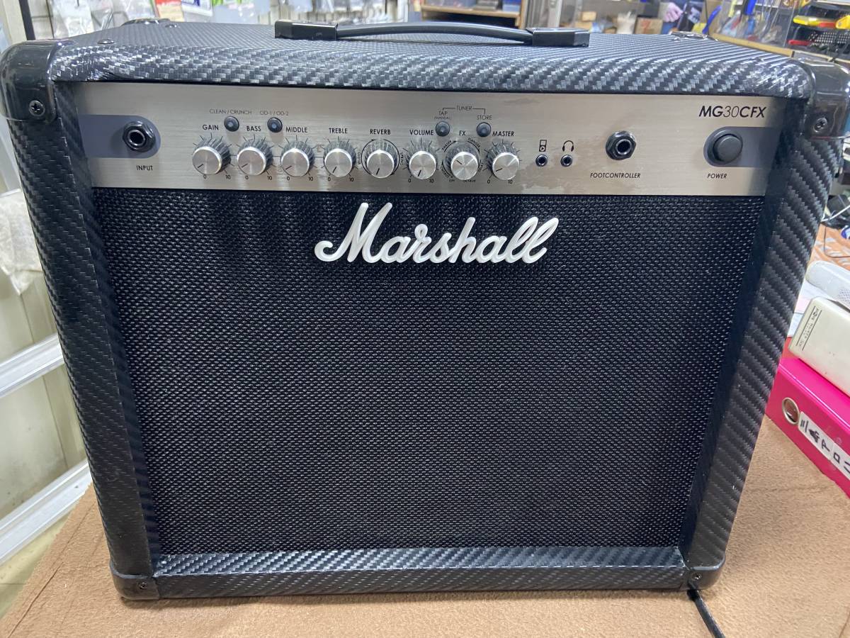 生産完了品Marshall MG30CFX 30Wギターアンプ