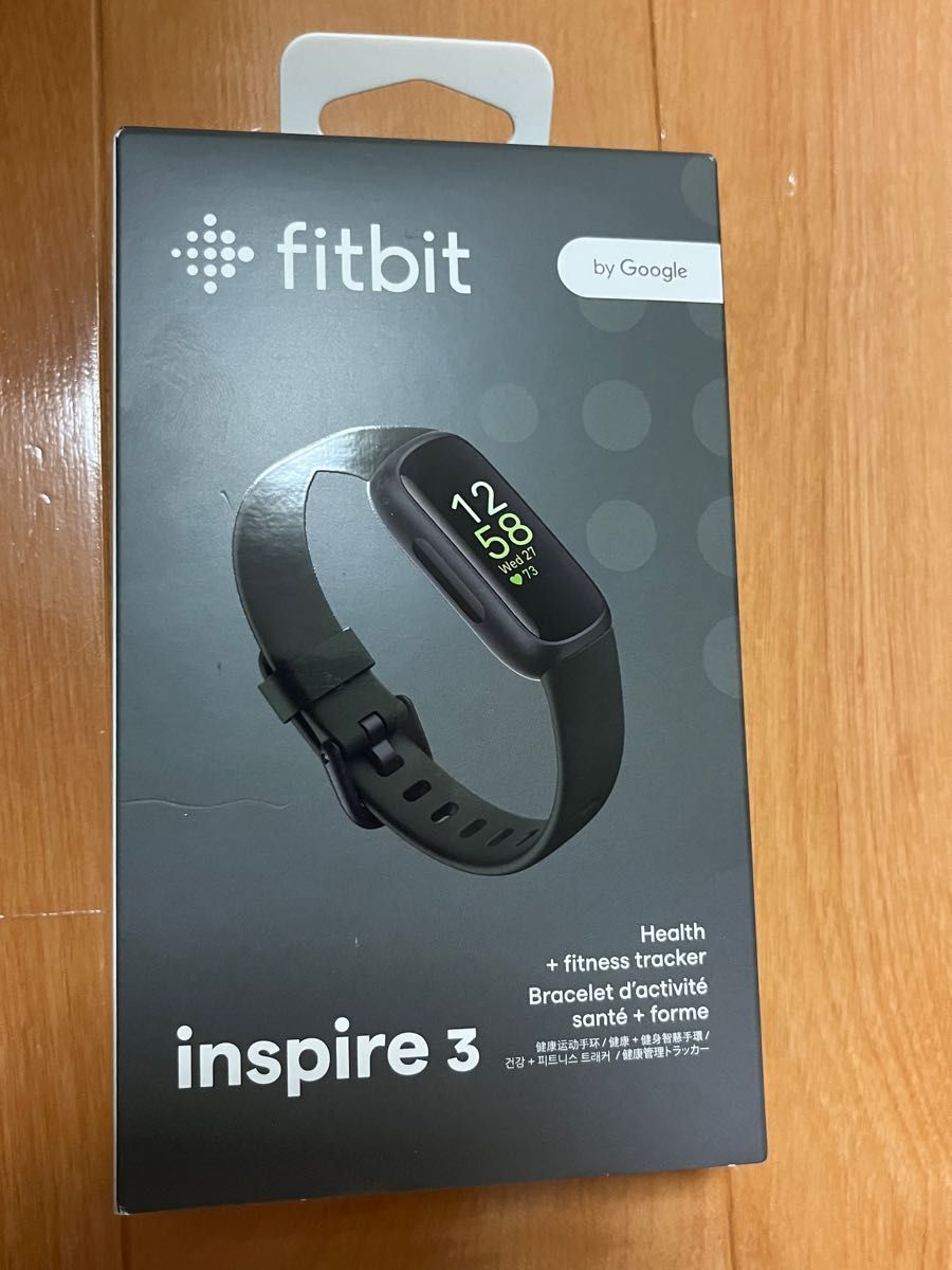 スマートウォッチ fitbit Inspire3 新品未開封品です 定価約12000円