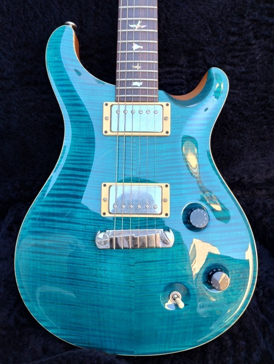 PRS McCarty 1ST BLUE MATTEO 10TOP ローズネック の画像1