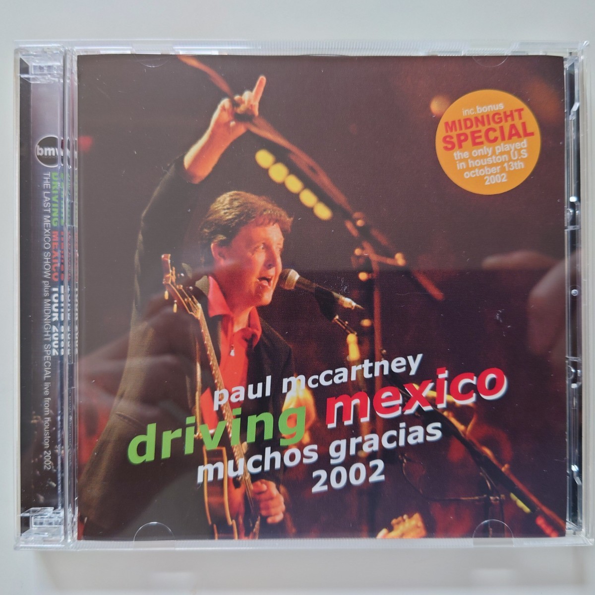 2002driving mexico「オーディエンス・プレス2CD」ポールマッカートニー _画像1