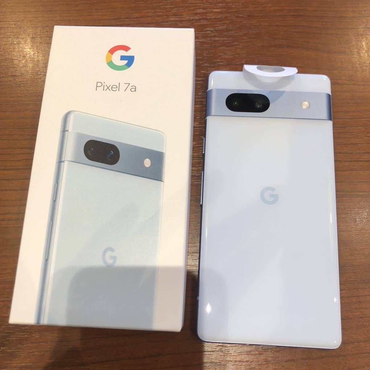 2022 新作】 ☆1円スタート Google EC6 中古美品 水色 アンドロイド