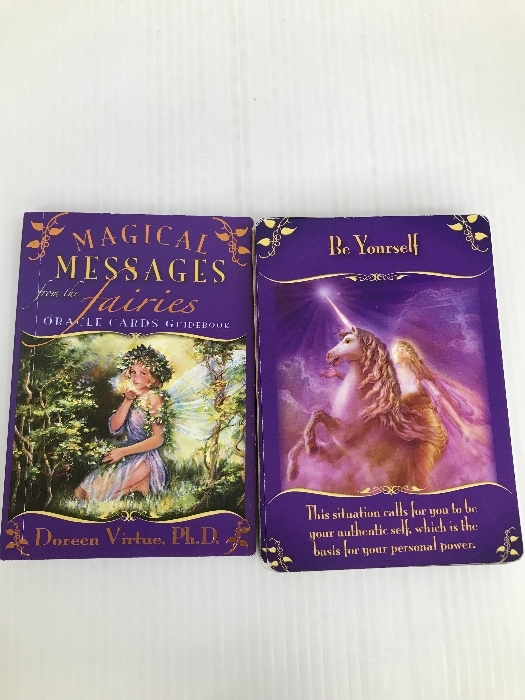Magical Messages from the Fairies Oracle Cards: A 44-Card Deck and Guidebook Hay House Inc. Virtue, Doreen_画像3