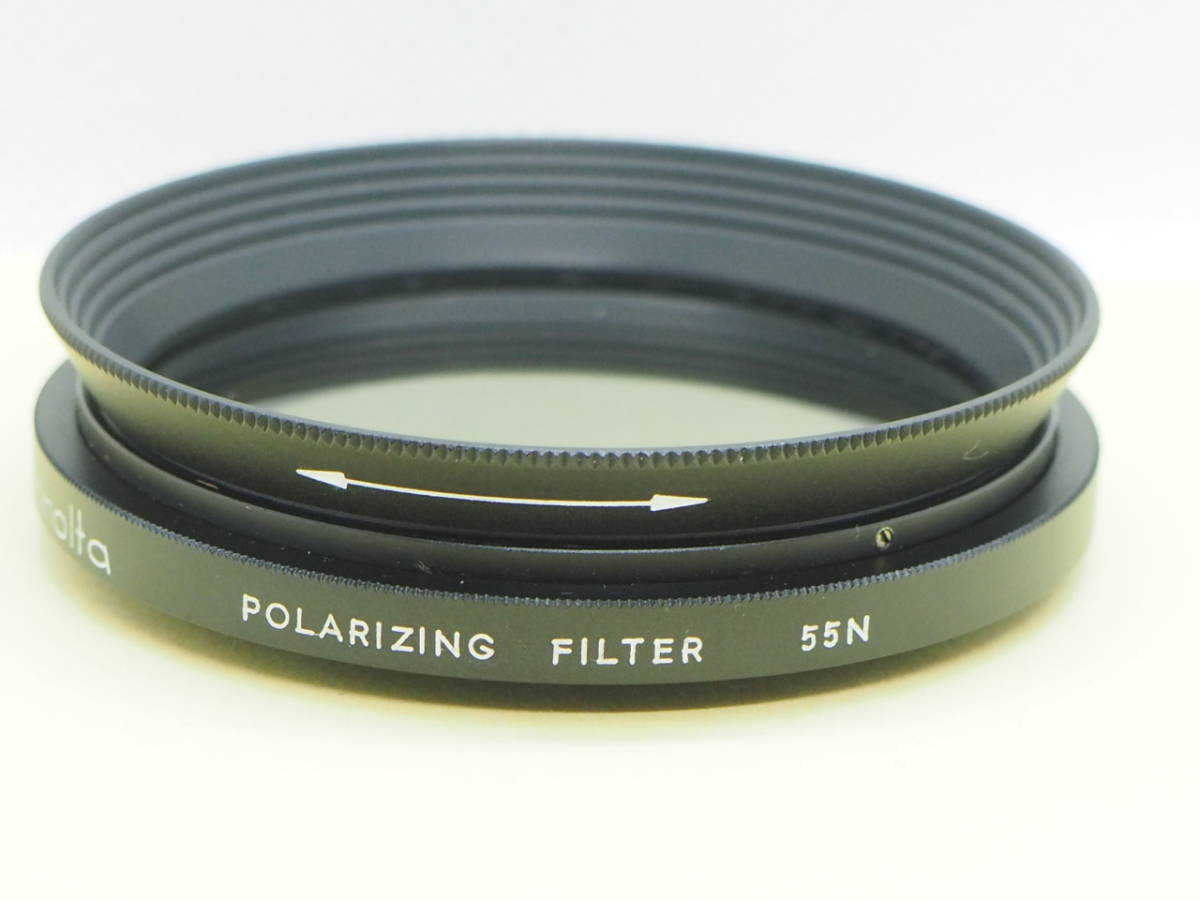 [ 55mm ] minolta POLARIZING フィルター ケース付 M-PF55-648の画像3