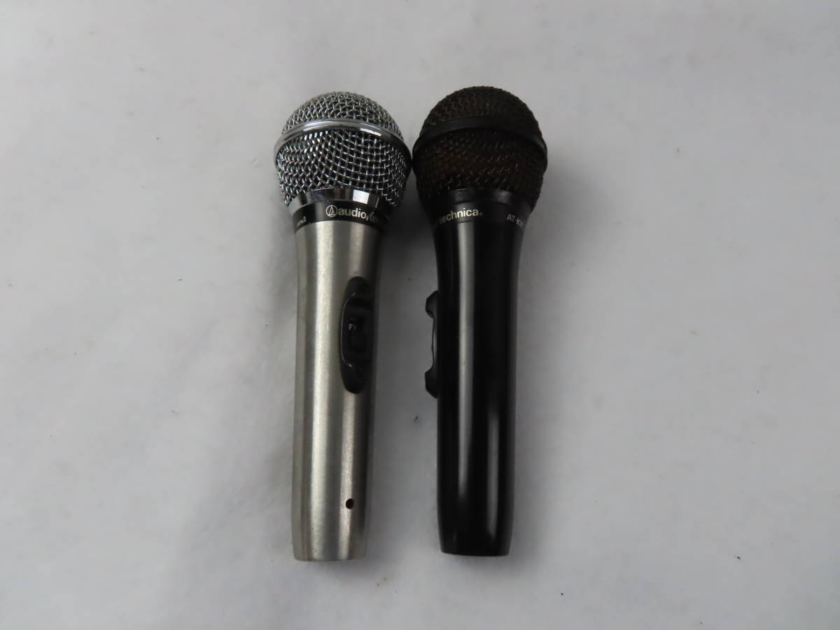 audio-technica ・マイクロフォン・ AT-KV7/AT-KV5・中古品・2本_画像1