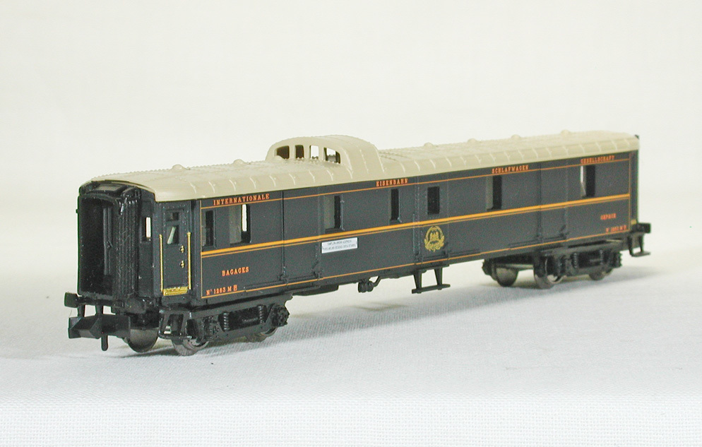 ARNOLD #HN4001-1 or　-5 ＣＩＷＬ 荷物車　シンプロン-オリエントエキスプレス（Simplpon-Orient-Express）単品箱なし_画像3