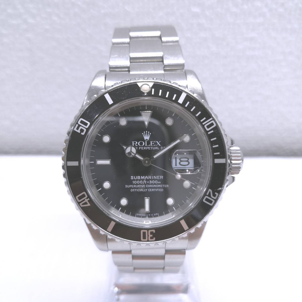 良好品】 16610 サブマリーナ ロレックス ⑬美品 L番 ROLEX メンズ