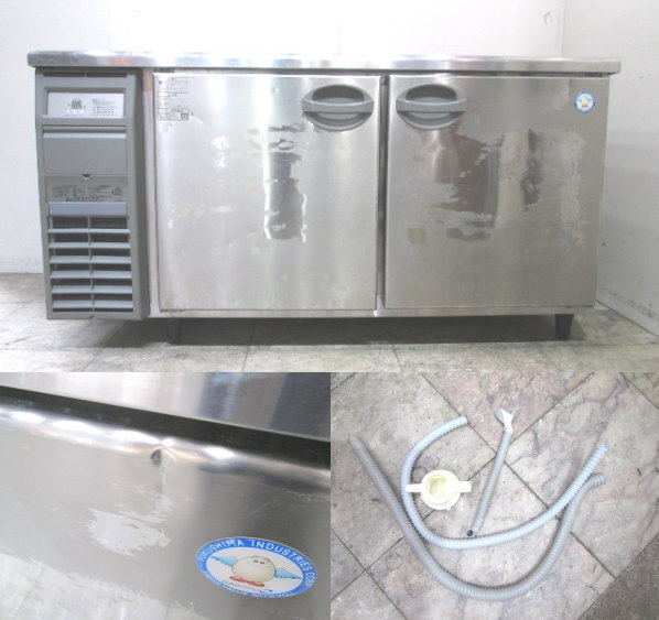  б/у кухня Fukushima сэндвич холодный стол YRW-150RM2 1500×750×800 /23J0104S