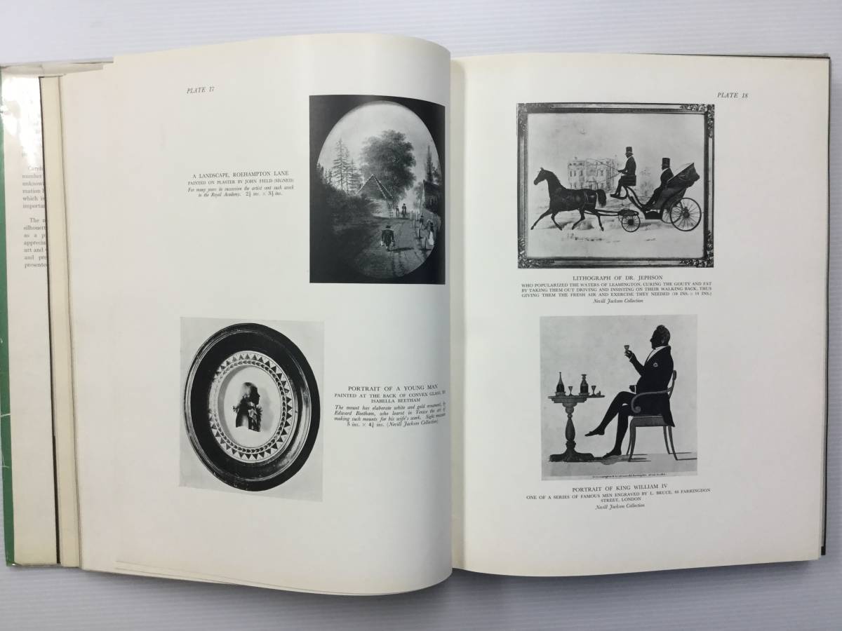 ■ARTBOOK_OUTLET■ 75-054 ★ 貴重古書 洋書 英国 1938年 シルエット 事典 SILHOUETTE NOTES AND DICTIONARY E Nevill Jackson METHUEN_画像6