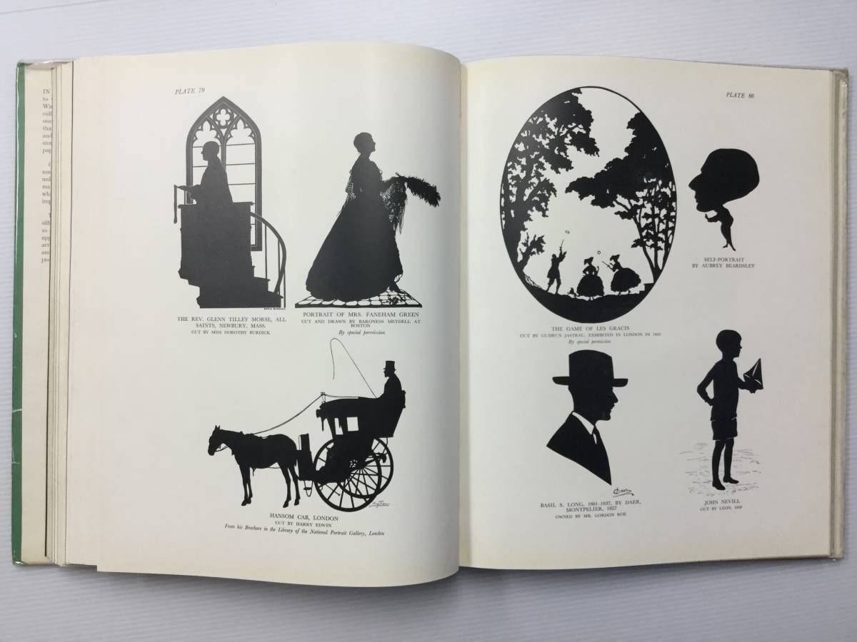 ■ARTBOOK_OUTLET■ 75-054 ★ 貴重古書 洋書 英国 1938年 シルエット 事典 SILHOUETTE NOTES AND DICTIONARY E Nevill Jackson METHUEN_画像3