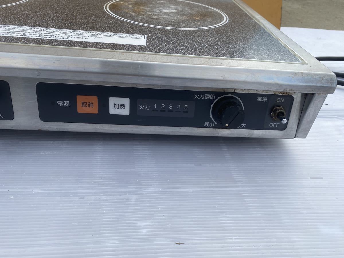 激安人気新品 中古 サンヨー 電磁調理器 単相200V TIC-C2202 W600×D450