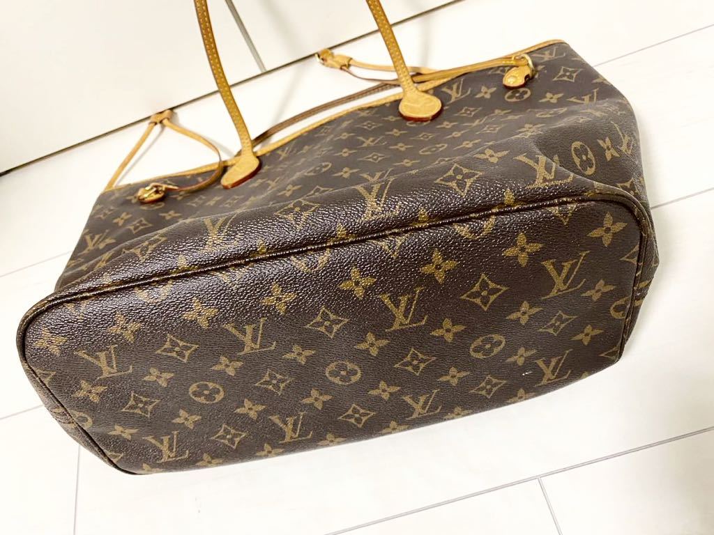 美品★ LOUIS VUITTON★ルイヴィトン★モノグラム★ネヴァーフルMM★トートバッグ★国内正規店購入★保存袋付き_画像3