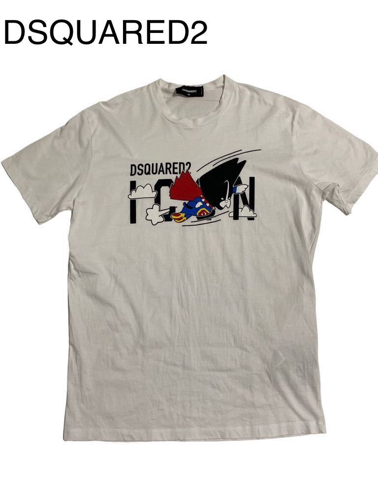 美品 21SS DSQUARED2 ディースクエアード スーパーチロTシャツ CHIRO