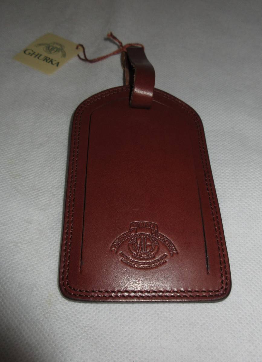 ★☆激レア!未使用◆GHURKA(グルカ) LUGGAGE TAG GA100 Marley Hodgson MADE IN USA☆★_画像2