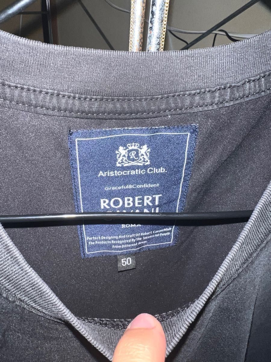 ROBERT CAVANI/ロベルトカバーニ*限定UNDERCOVER*プリント・vintage・Tシャツ・50/XLサイズ