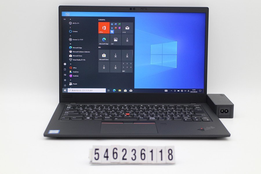 Lenovo ThinkPad X1 Carbon 7th Gen Core i5 8365U 1.6GHz/16GB/256GB(SSD)/14W/FHD(1920x1080) タッチパネル/Win10 【546236118】