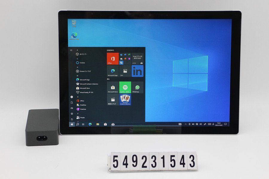 Microsoft Surface Pro 7 128GB Core i3 1005G1 1.2GHz/4GB/128GB(SSD)/12.3W/(2736x1824) タッチパネル/Win10 【549231543】