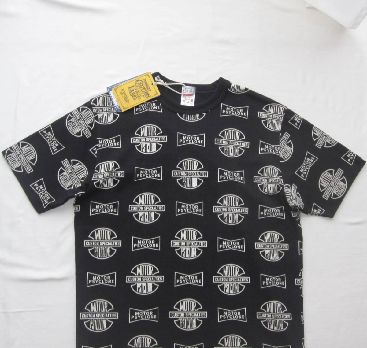 ☆新品 フリーホイーラーズ Tシャツ “MOTOR PSYCLONE ALL OVER PRINT” (M) / FREEWHEELERS 