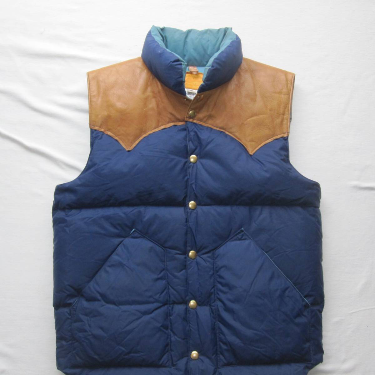 * 70s Vintage Rocky mountain down vest (40) / original / vintage / Vintage 1970s