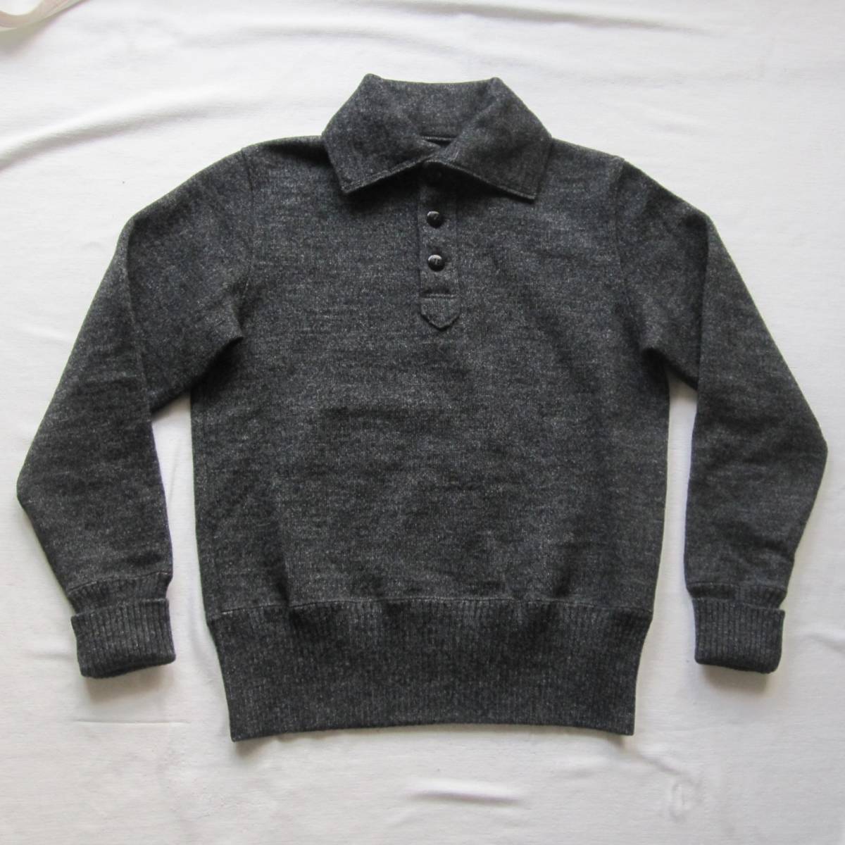 フリーホイーラーズ BUTTON COLLAR JERSEY (38) / DARK GRAY フリーホイーラーズ BUTTON COLLAR JERSEY (38) / DARK GRAY