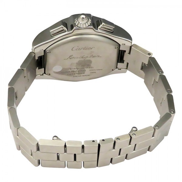 カルティエ Cartier ロードスター S クロノグラフ XL W6206019 シルバー文字盤 新品 腕時計 メンズ_画像3