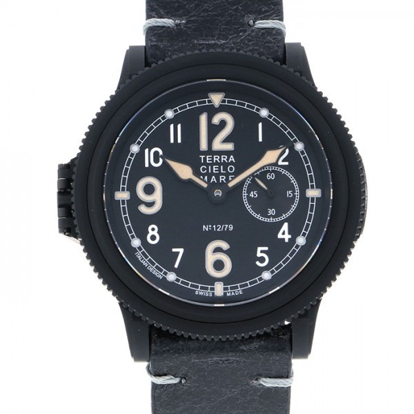 テッラ チエロ マーレ TERRA CIELO MARE イル ソルチ ヴェルディ 世界限定79本 TC7010ISV3PA ブラック文字盤 新品 腕時計 メンズ