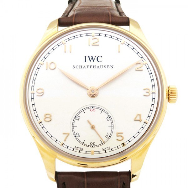 IWC ポルトギーゼ ハンドワインド IW545409 シルバー文字盤 新品 腕時計 メンズ