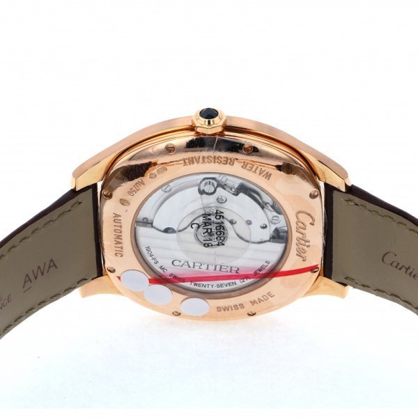 カルティエ Cartier ドライブ ドゥ ウォッチ WGNM0003 シルバー文字盤 新品 腕時計 メンズ_画像4