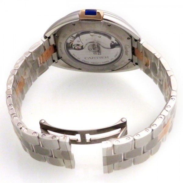  Cartier CartierkreduW2CL0002 silver face new goods wristwatch men's 