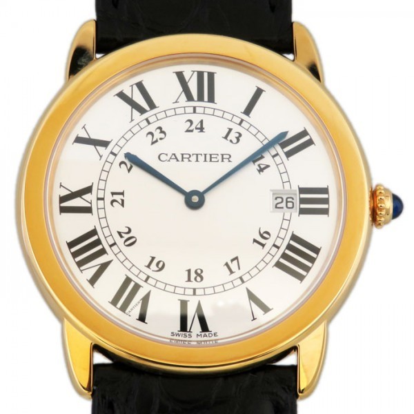  Cartier Cartier long do Solo LM W6700455 silver face new goods wristwatch men's 