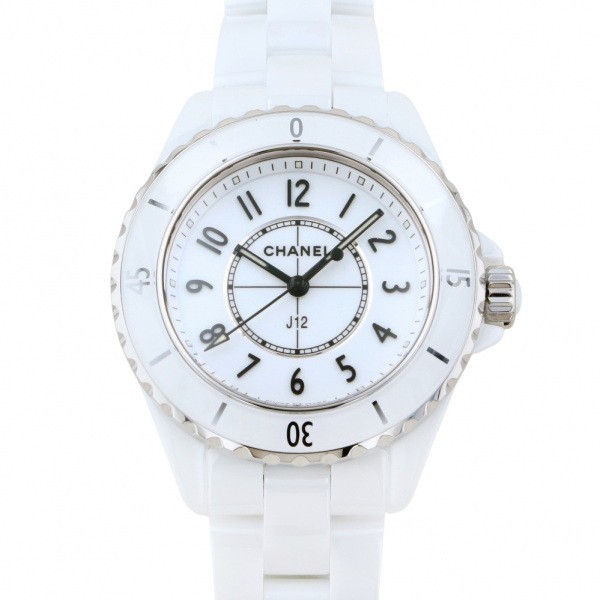 世界的に シャネル CHANEL J12 33MM H5698 ホワイト文字盤 新品 腕時計